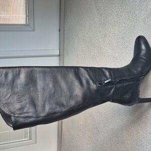Sam Edelman Sleek Black Heeled Boots